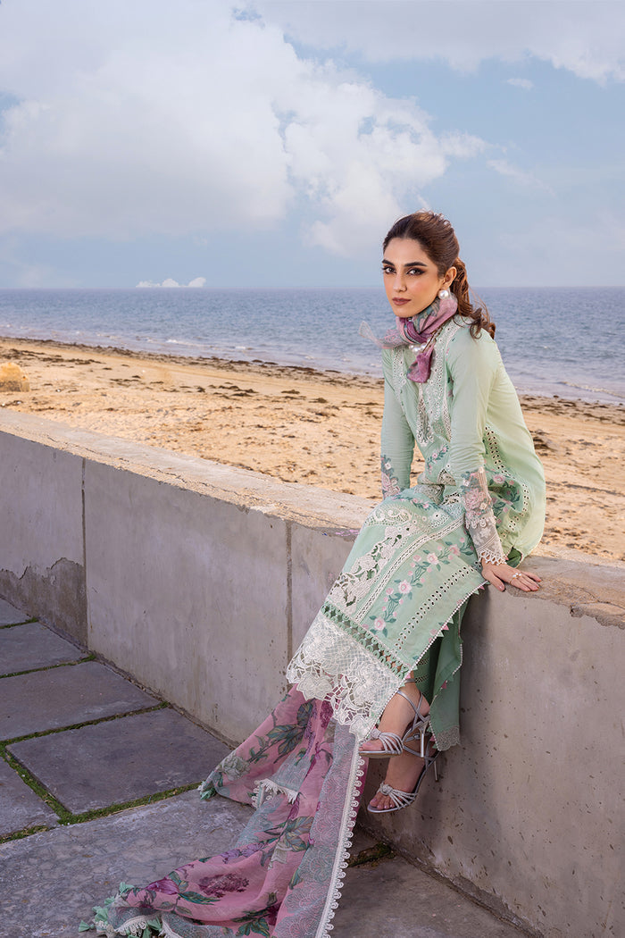 Saira Rizwan | Luxury Lawn 24 | KESHI - SRLL24-02 - Khanumjan  Pakistani Clothes and Designer Dresses in UK, USA 