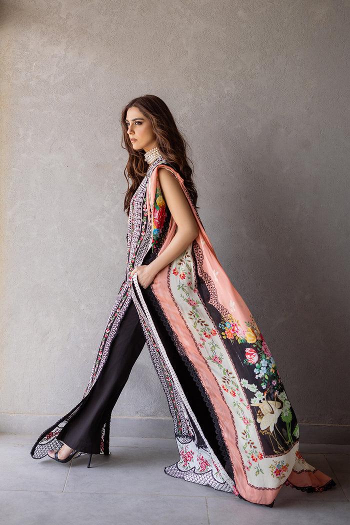 Saira Rizwan | Luxury Lawn 24 | EMBER - SRLL24-06 - Khanumjan  Pakistani Clothes and Designer Dresses in UK, USA 