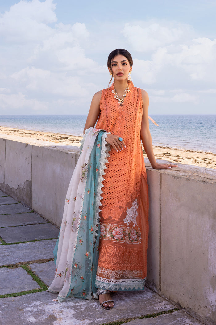 Saira Rizwan | Luxury Lawn 24 | MABE - SRLL24-04 - Khanumjan  Pakistani Clothes and Designer Dresses in UK, USA 