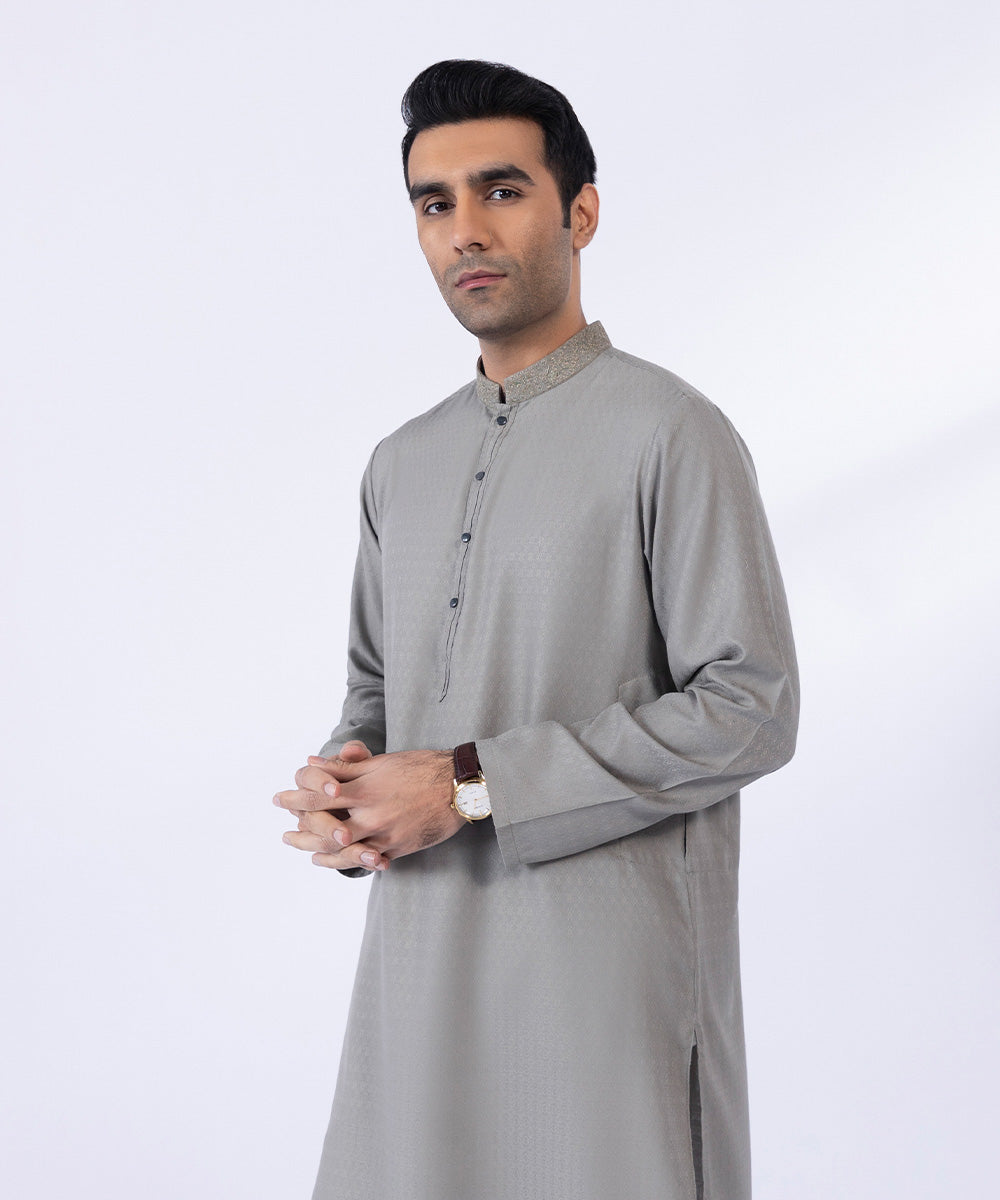Pakistani Menswear | Sapphire | EMBROIDERED WASH & WEAR KURTA - Khanumjan  Pakistani Clothes and Designer Dresses in UK, USA 