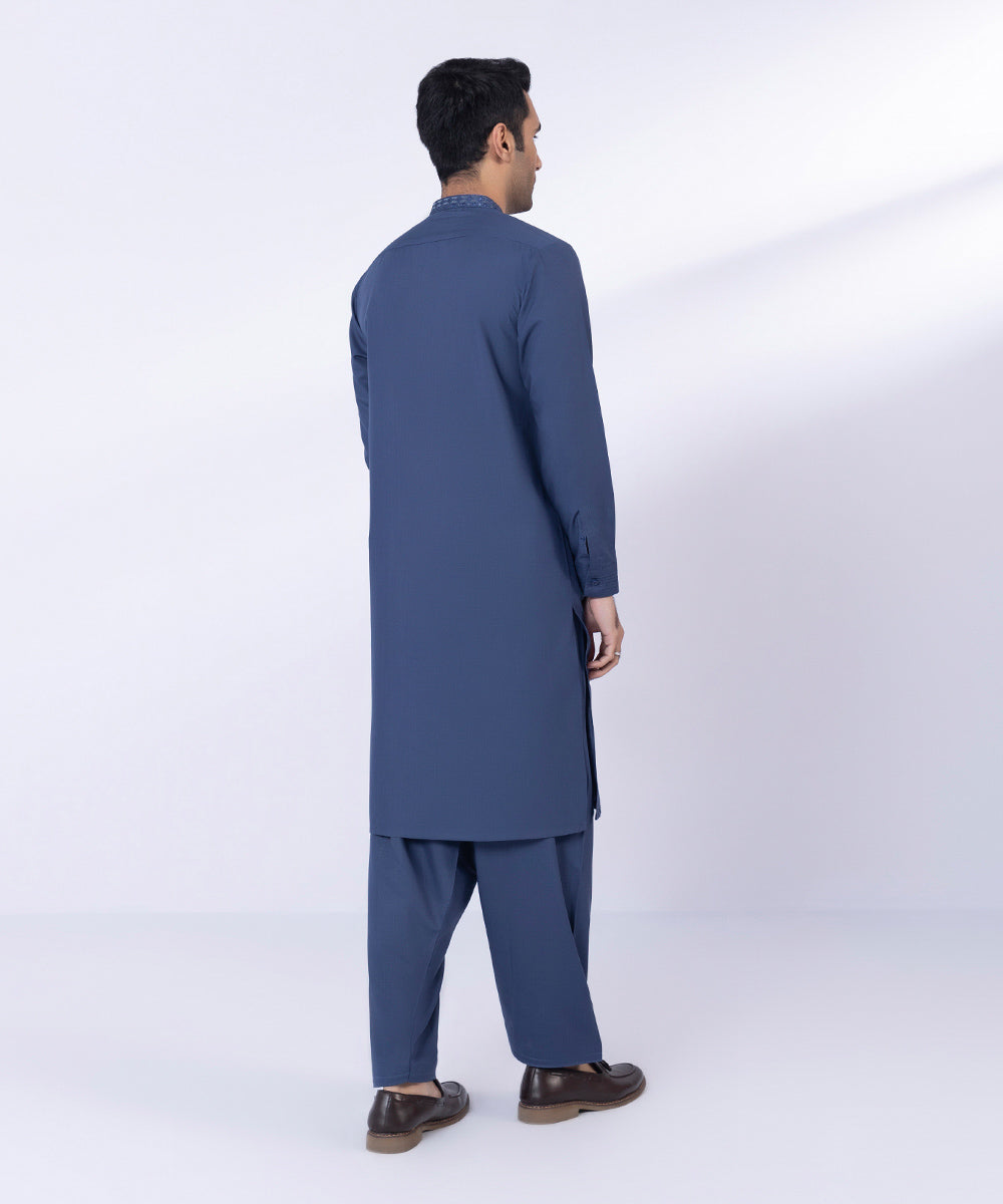 Pakistani Menswear | Sapphire | EMBROIDERED WASH & WEAR SUIT - Khanumjan  Pakistani Clothes and Designer Dresses in UK, USA 