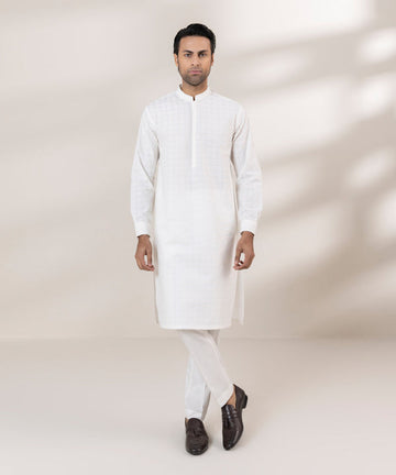Pakistani Menswear | Sapphire | EMBROIDERED COTTON SUIT - Khanumjan  Pakistani Clothes and Designer Dresses in UK, USA 