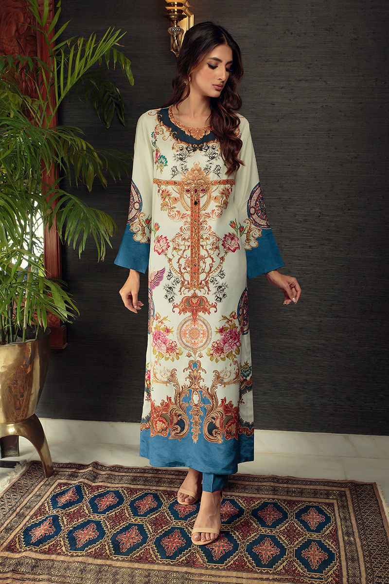 Shamaeel Ansari | Daily Pret Wear | ECK-12 - Khanumjan  Pakistani Clothes and Designer Dresses in UK, USA 