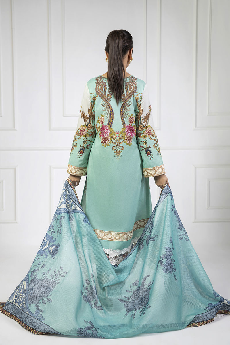 Shamaeel Ansari | Lawn 24 | LV112 - Khanumjan  Pakistani Clothes and Designer Dresses in UK, USA 