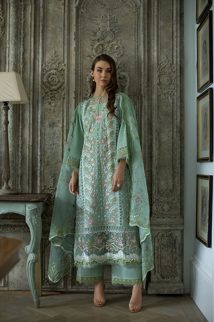 Sobia Nazir | Luxury Lawn 24 | DESIGN 1A - Khanumjan  Pakistani Clothes and Designer Dresses in UK, USA 