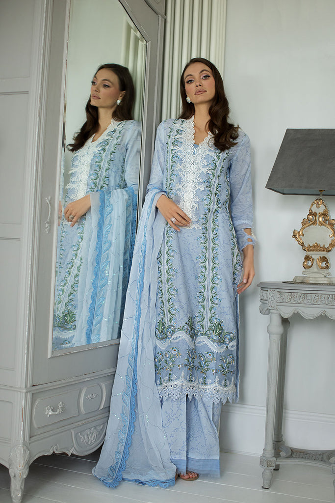 Sobia Nazir | Luxury Lawn 24 | DESIGN 13A - Khanumjan  Pakistani Clothes and Designer Dresses in UK, USA 