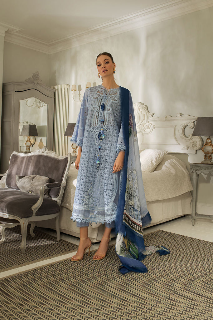 Sobia Nazir | Luxury Lawn 24 | DESIGN 5A - Khanumjan  Pakistani Clothes and Designer Dresses in UK, USA 
