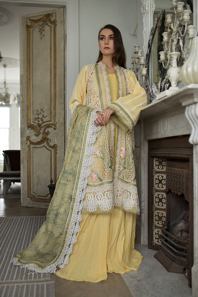 Sobia Nazir | Luxury Lawn 24 | DESIGN 11A - Khanumjan  Pakistani Clothes and Designer Dresses in UK, USA 