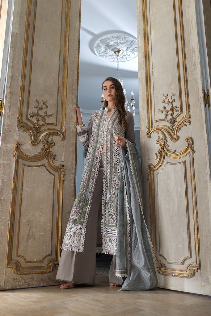 Sobia Nazir | Luxury Lawn 24 | DESIGN 11B - Khanumjan  Pakistani Clothes and Designer Dresses in UK, USA 