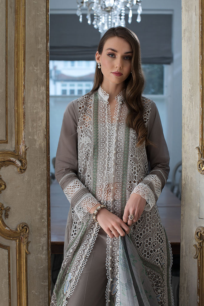 Sobia Nazir | Luxury Lawn 24 | DESIGN 11B - Khanumjan  Pakistani Clothes and Designer Dresses in UK, USA 