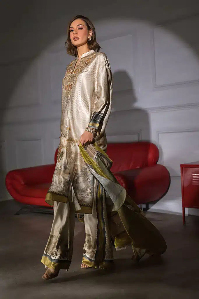 Sobia Nazir | Silk Collection 23 | 01 - Khanumjan  Pakistani Clothes and Designer Dresses in UK, USA 