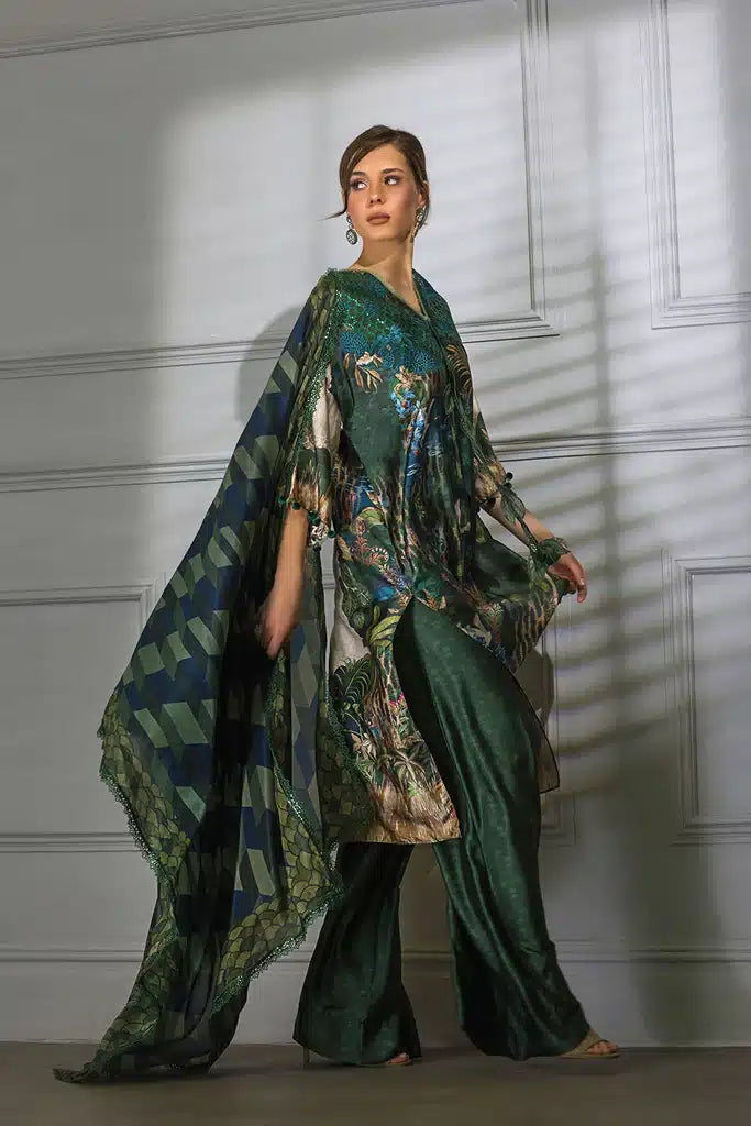 Sobia Nazir | Silk Collection 23 | 06 - Khanumjan  Pakistani Clothes and Designer Dresses in UK, USA 