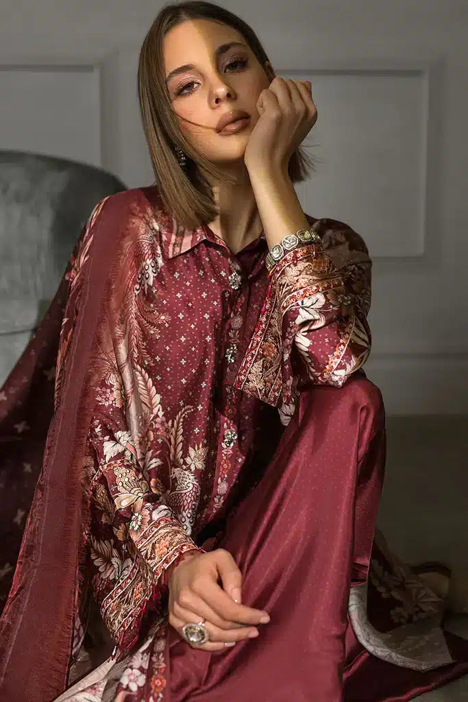 Sobia Nazir | Silk Collection 23 | 05 - Khanumjan  Pakistani Clothes and Designer Dresses in UK, USA 