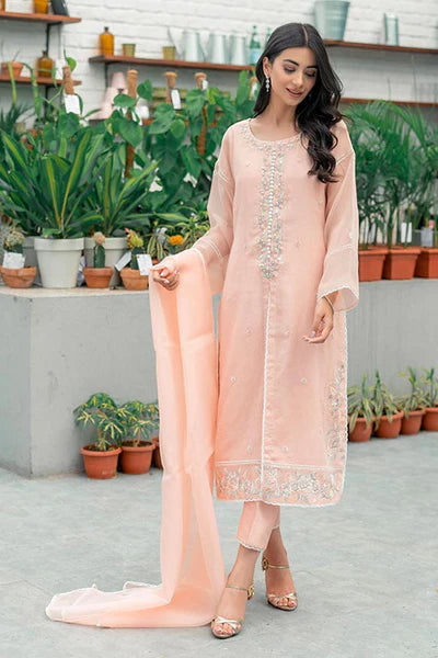 Jeem | Luxury Pret | STRIKING PEACH - Khanumjan  Pakistani Clothes and Designer Dresses in UK, USA 