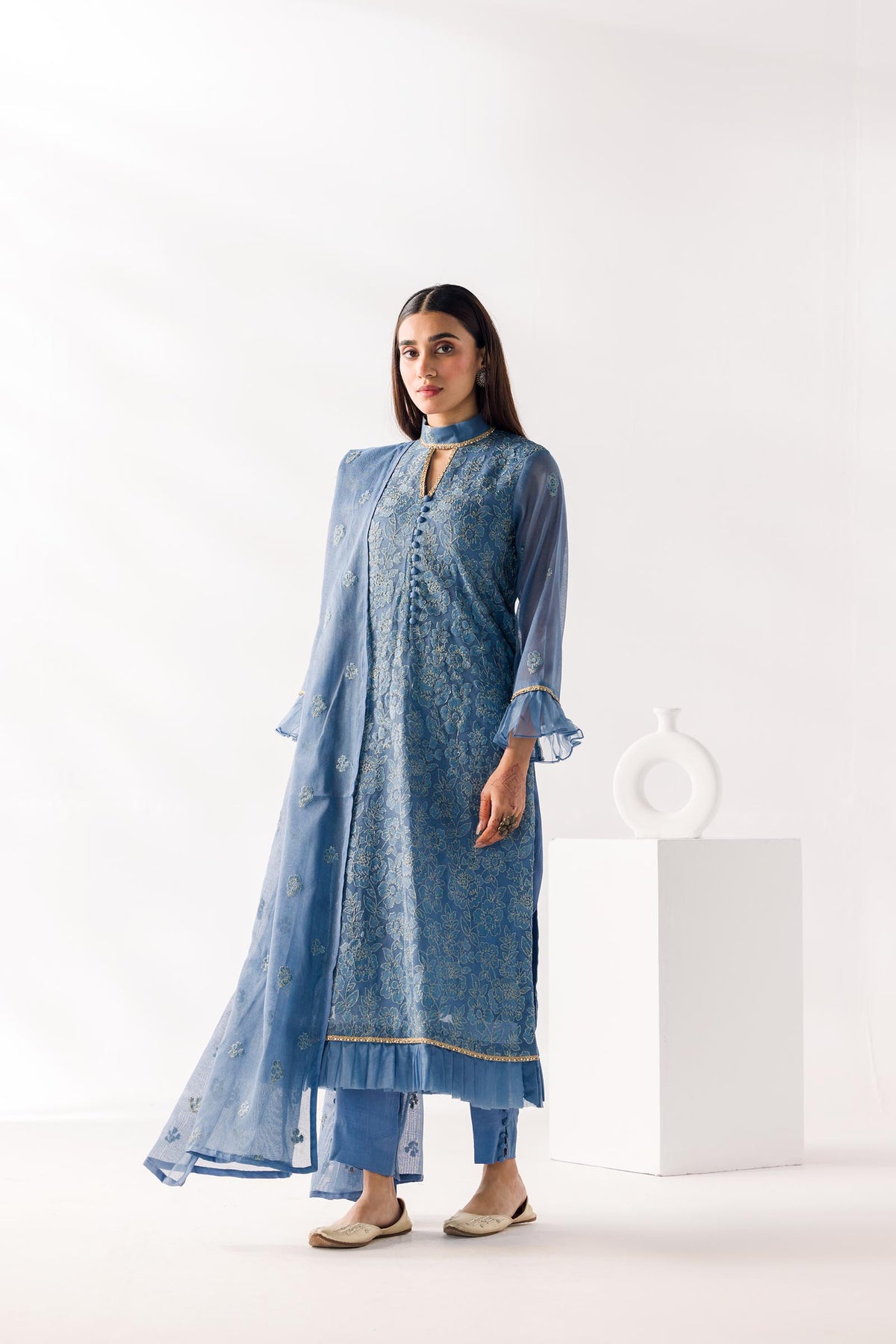 TaanaBaana | Luxe Line | F0388A - Khanumjan  Pakistani Clothes and Designer Dresses in UK, USA 