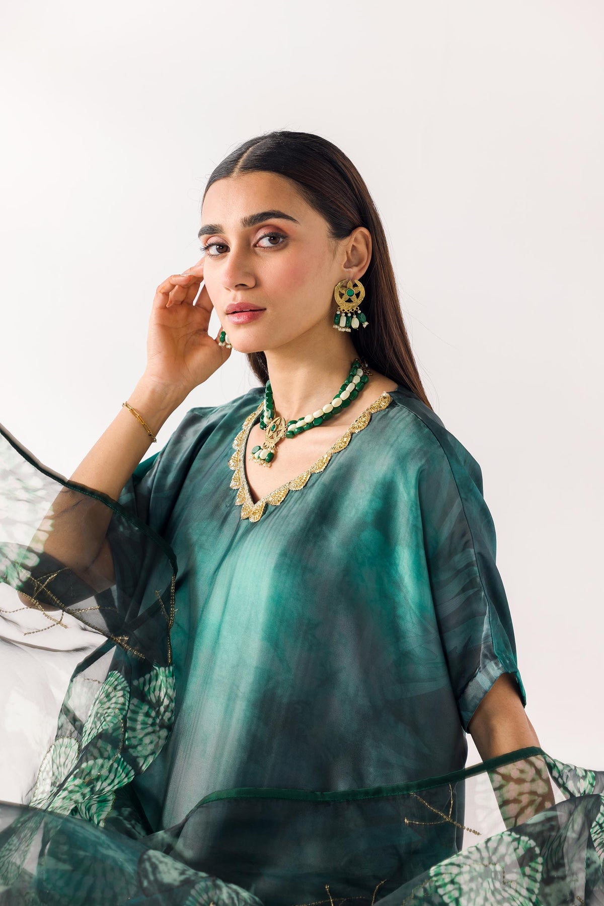 TaanaBaana | Luxe Line | F0392 - Khanumjan  Pakistani Clothes and Designer Dresses in UK, USA 