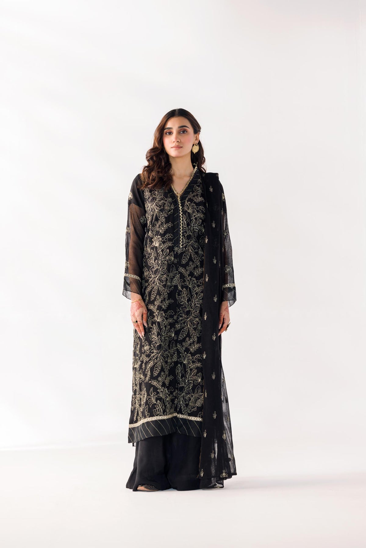 TaanaBaana | Luxe Line | F0384A - Khanumjan  Pakistani Clothes and Designer Dresses in UK, USA 