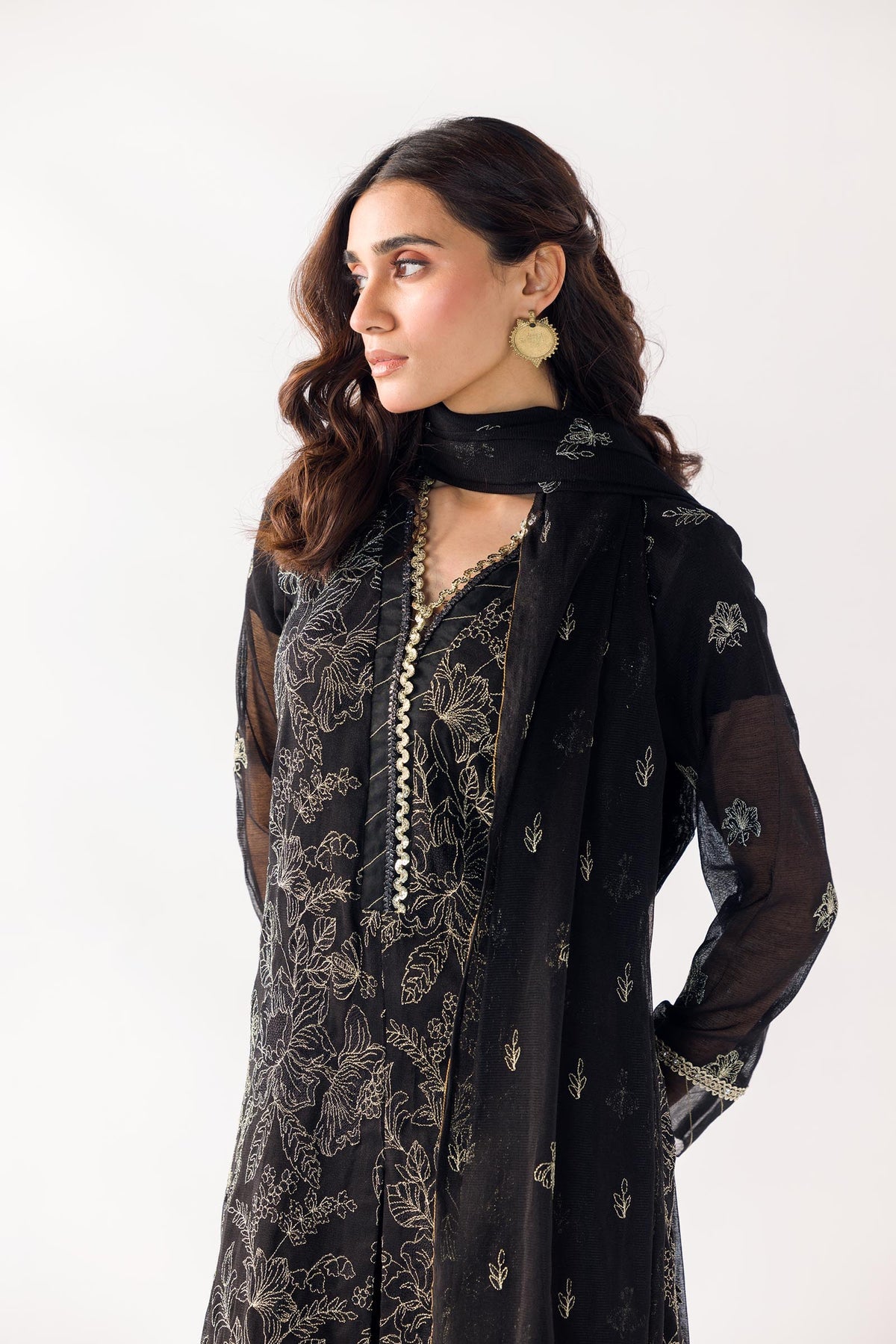 TaanaBaana | Luxe Line | F0384A - Khanumjan  Pakistani Clothes and Designer Dresses in UK, USA 