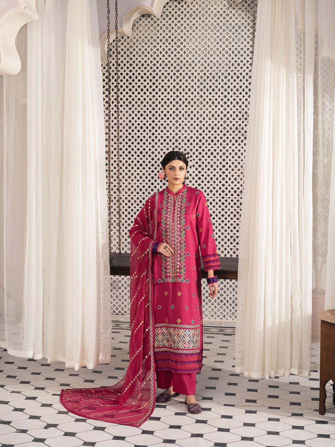 Taanabaana | Bano Series | B3214 - Khanumjan  Pakistani Clothes and Designer Dresses in UK, USA 