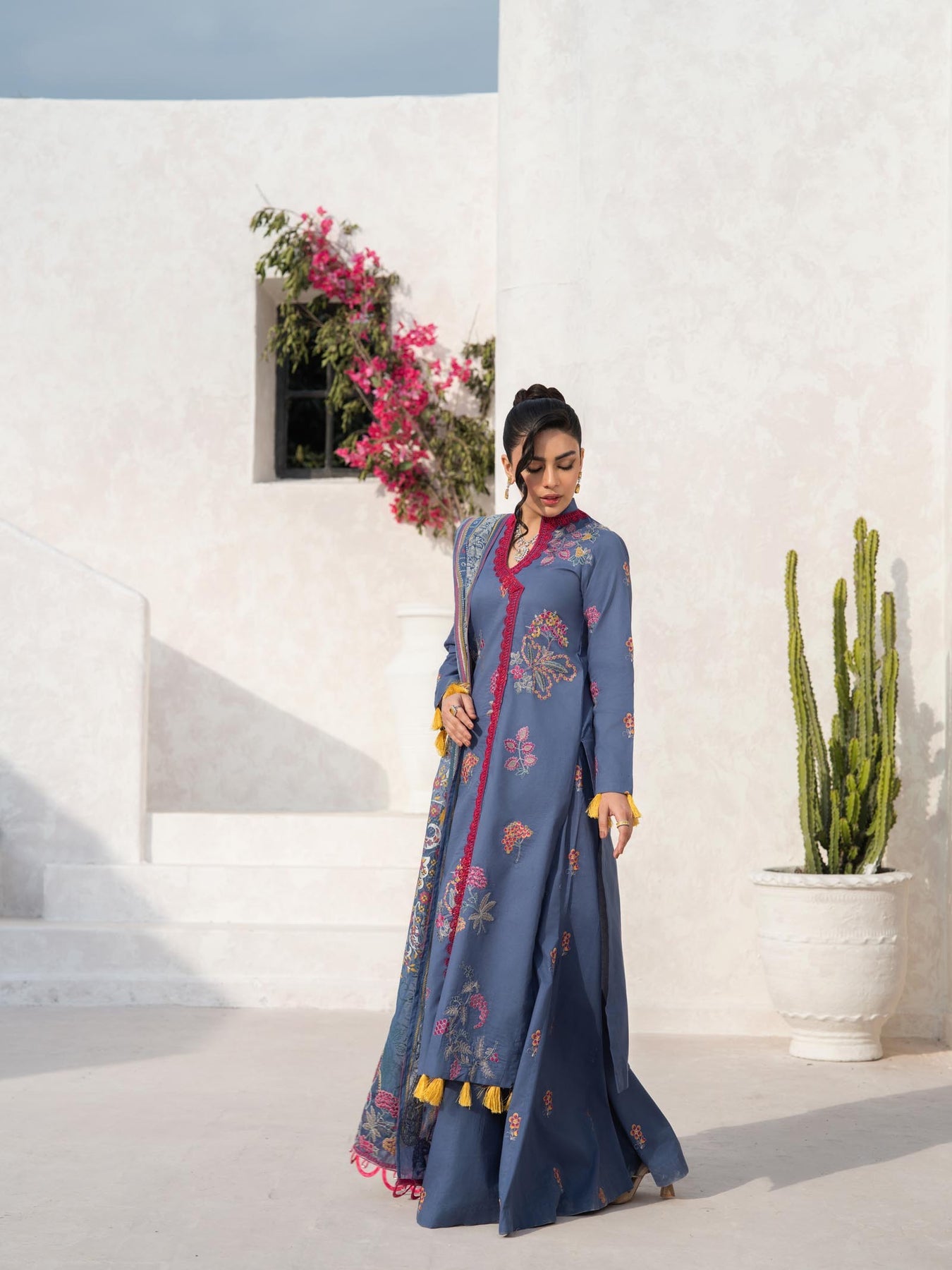 Taanabaana | Mem Saab Collection | M3244 - Khanumjan  Pakistani Clothes and Designer Dresses in UK, USA 