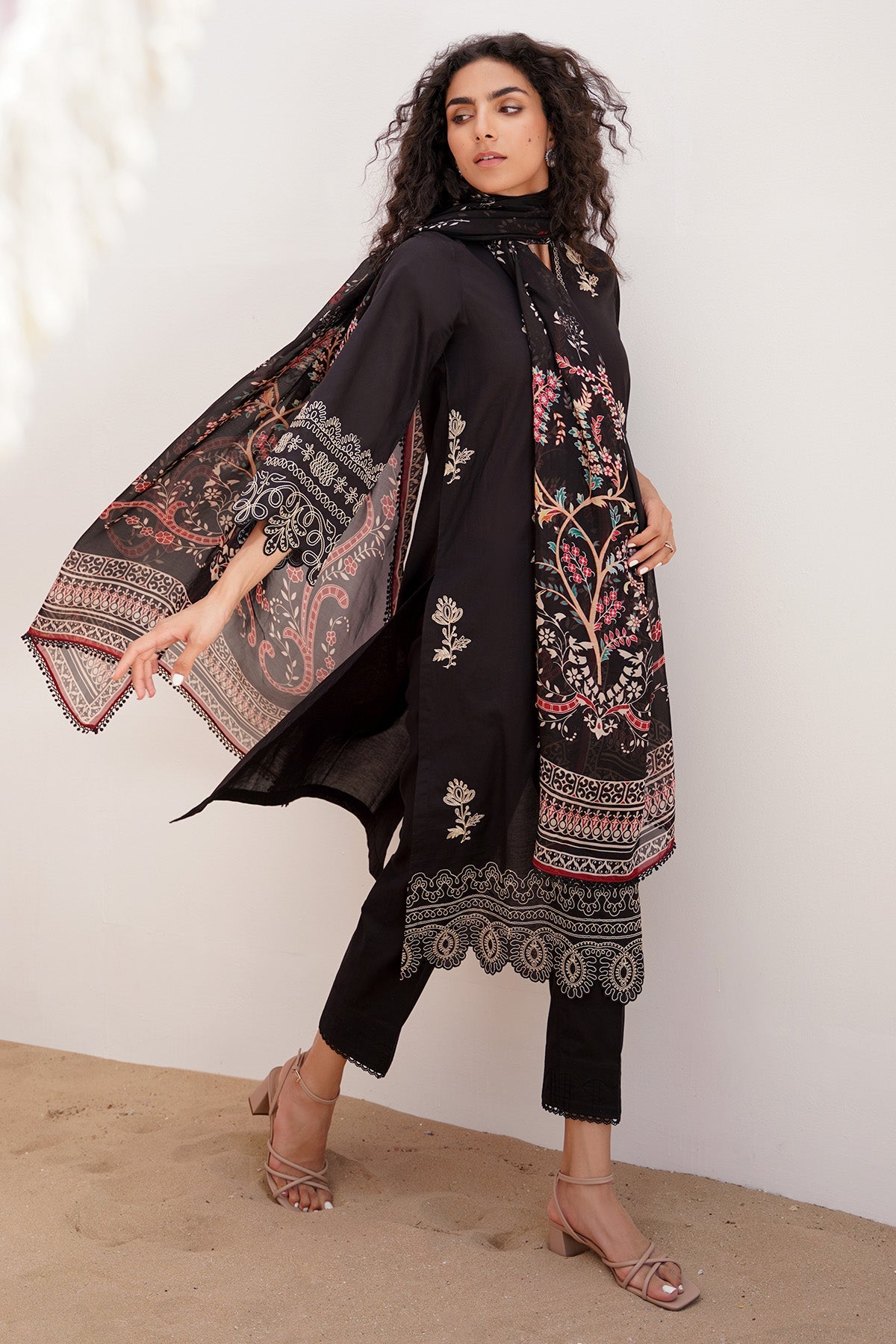 Sahar | Festive Stitched Vol 2 | D01 - Khanumjan  Pakistani Clothes and Designer Dresses in UK, USA 