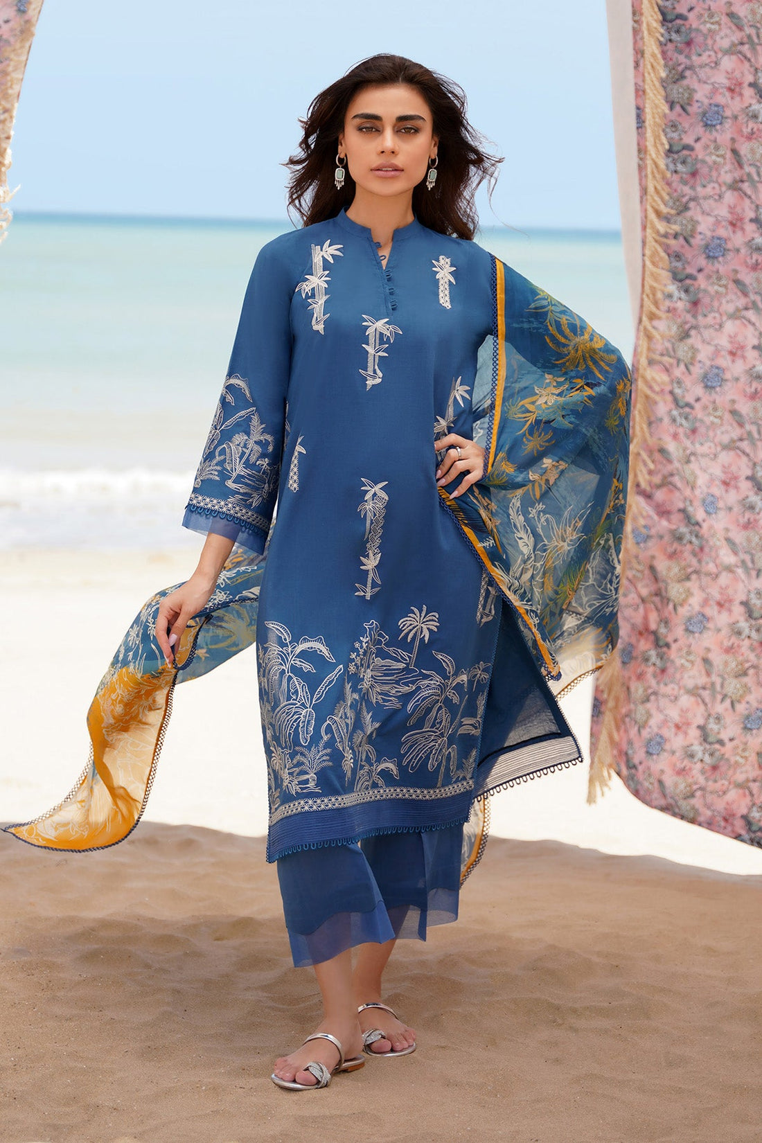 Sahar | Festive Stitched Vol 2 | D03 - Khanumjan  Pakistani Clothes and Designer Dresses in UK, USA 