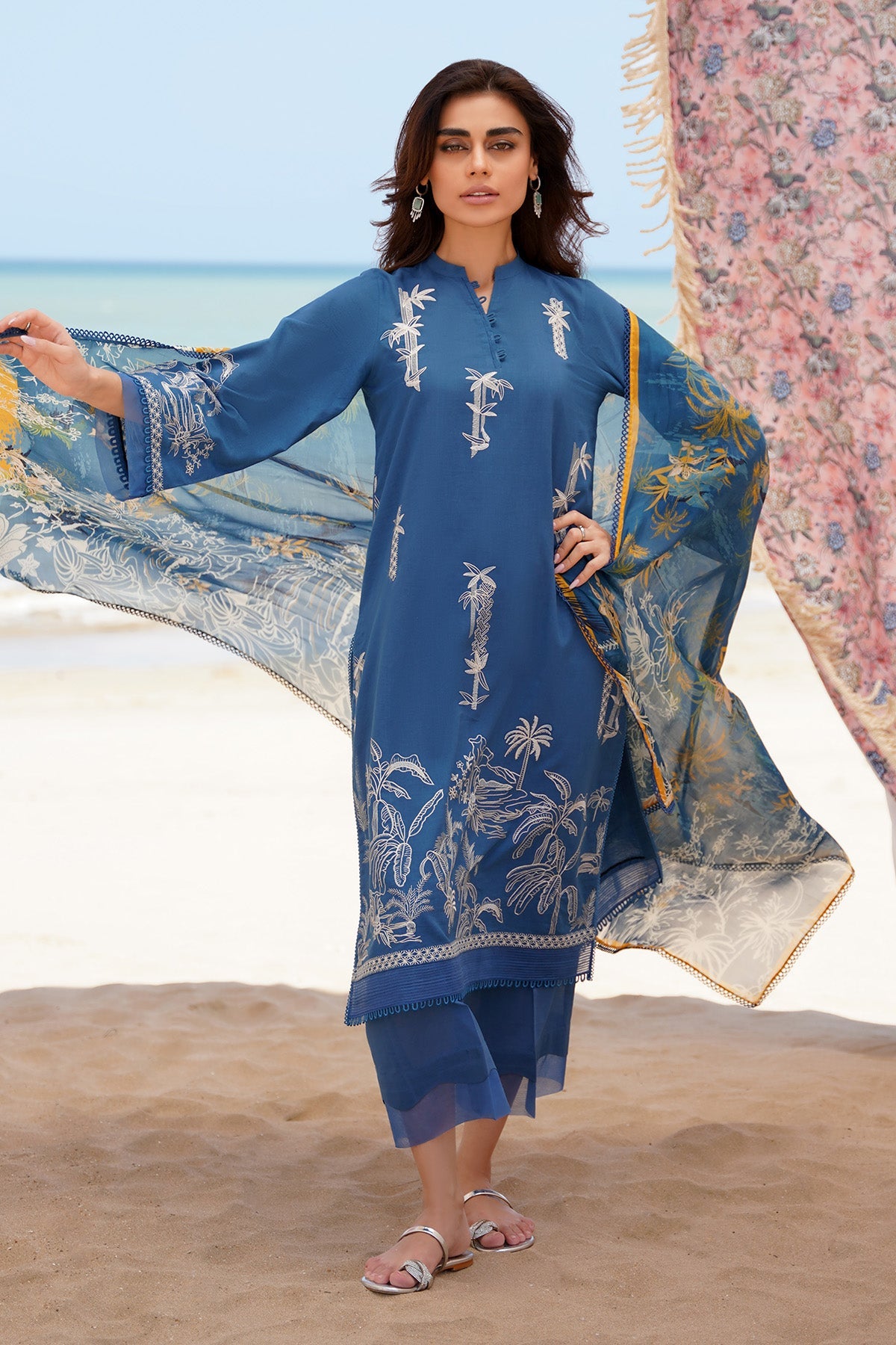 Sahar | Festive Stitched Vol 2 | D03 - Khanumjan  Pakistani Clothes and Designer Dresses in UK, USA 