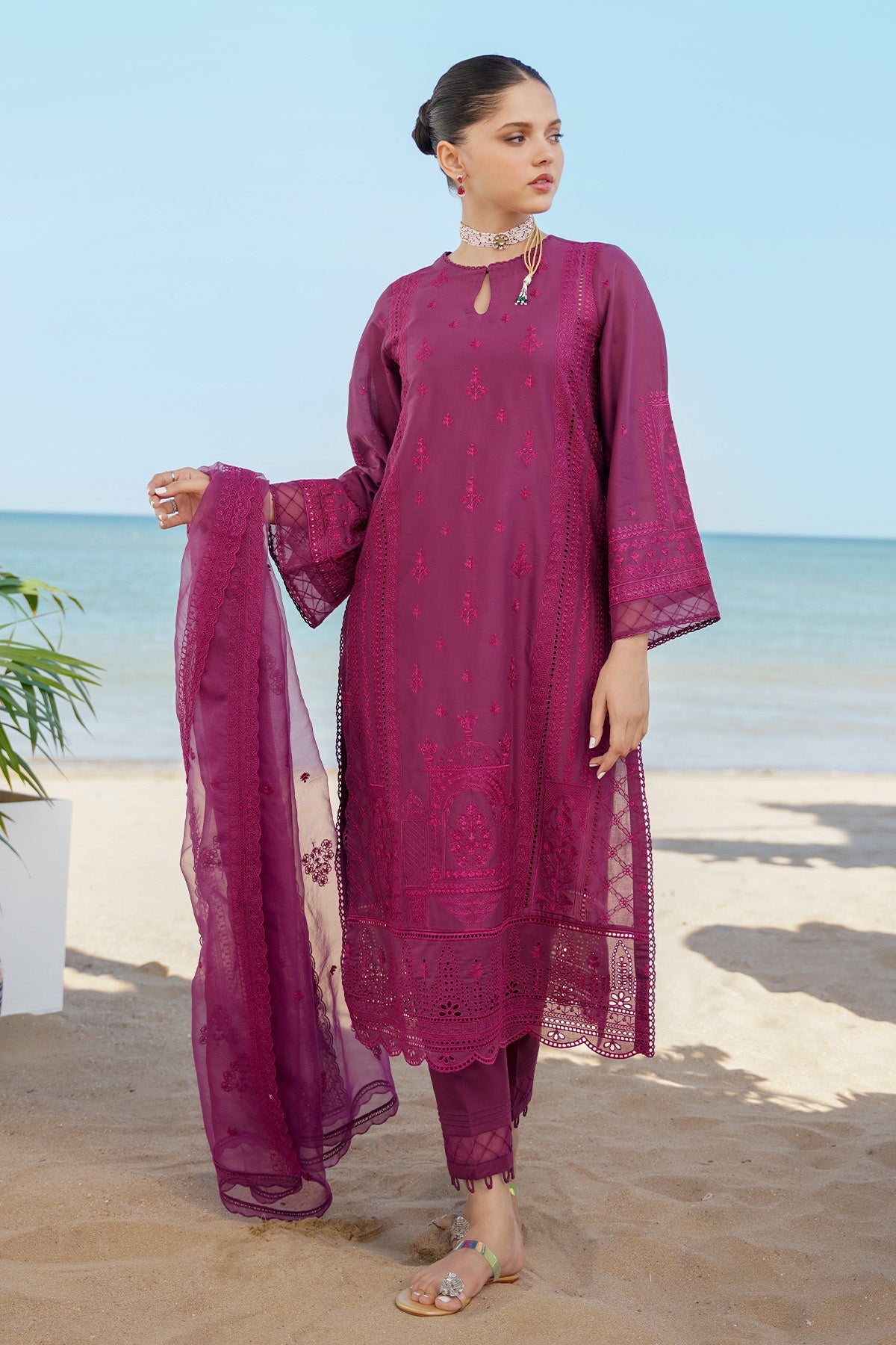 Sahar | Festive Stitched Vol 2 | D09 - Khanumjan  Pakistani Clothes and Designer Dresses in UK, USA 
