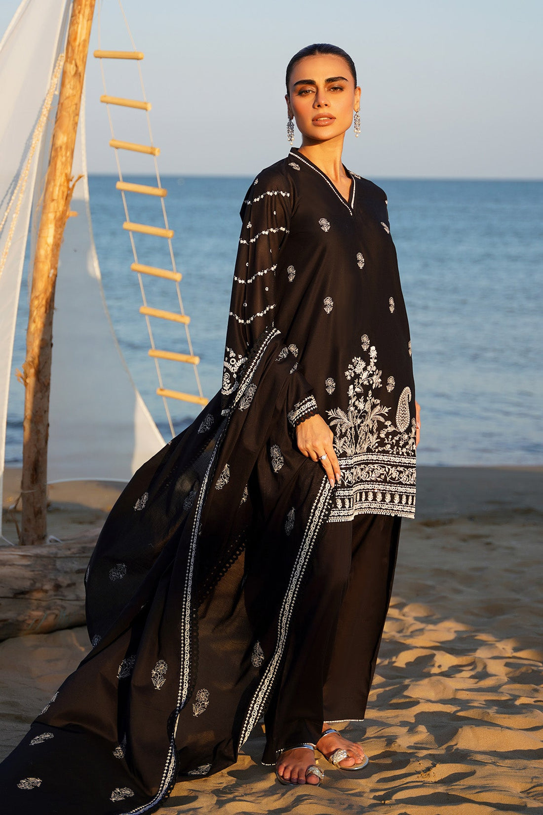 Sahar | Festive Stitched Vol 2 | D15 - Khanumjan  Pakistani Clothes and Designer Dresses in UK, USA 