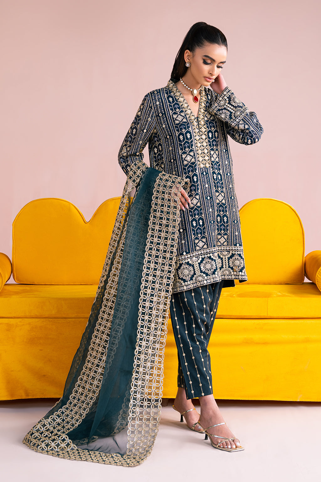 Vanya | Fareesha Formals | FR-04 - Khanumjan  Pakistani Clothes and Designer Dresses in UK, USA 