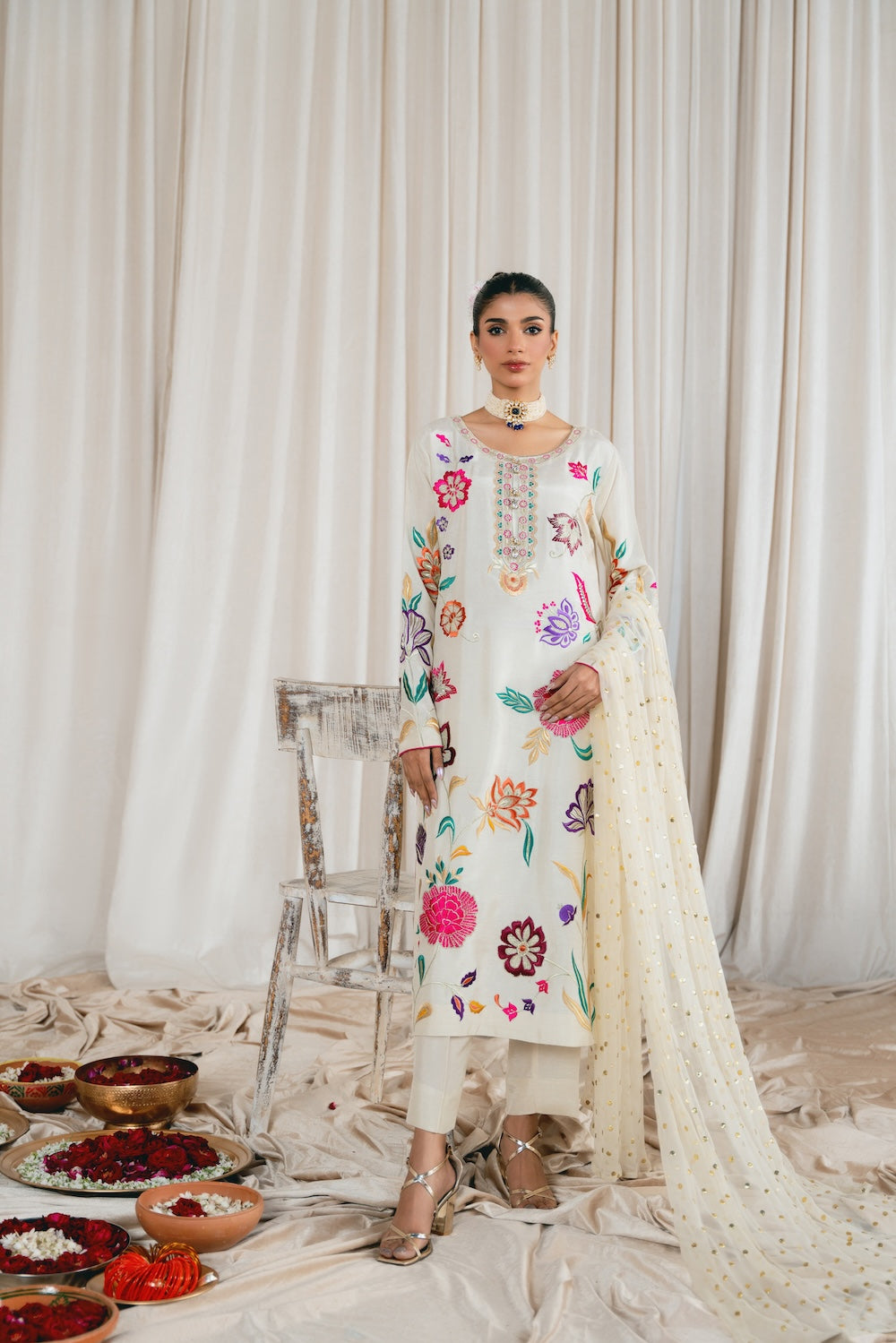 Vintage | Eid Edit 24 | Alisha - Khanumjan  Pakistani Clothes and Designer Dresses in UK, USA 