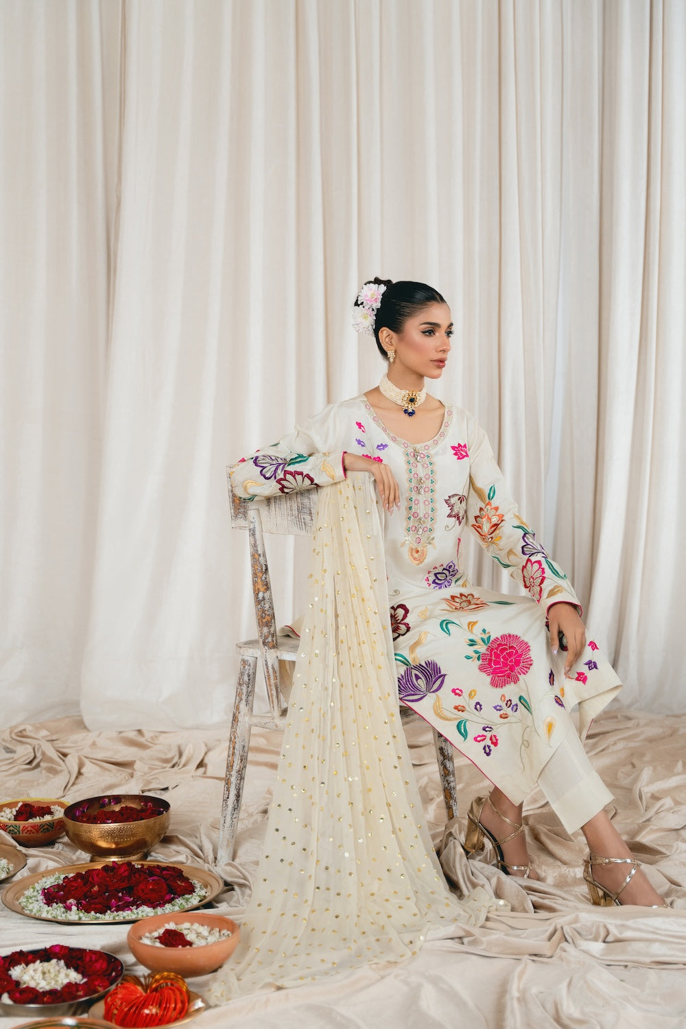 Vintage | Eid Edit 24 | Alisha - Khanumjan  Pakistani Clothes and Designer Dresses in UK, USA 