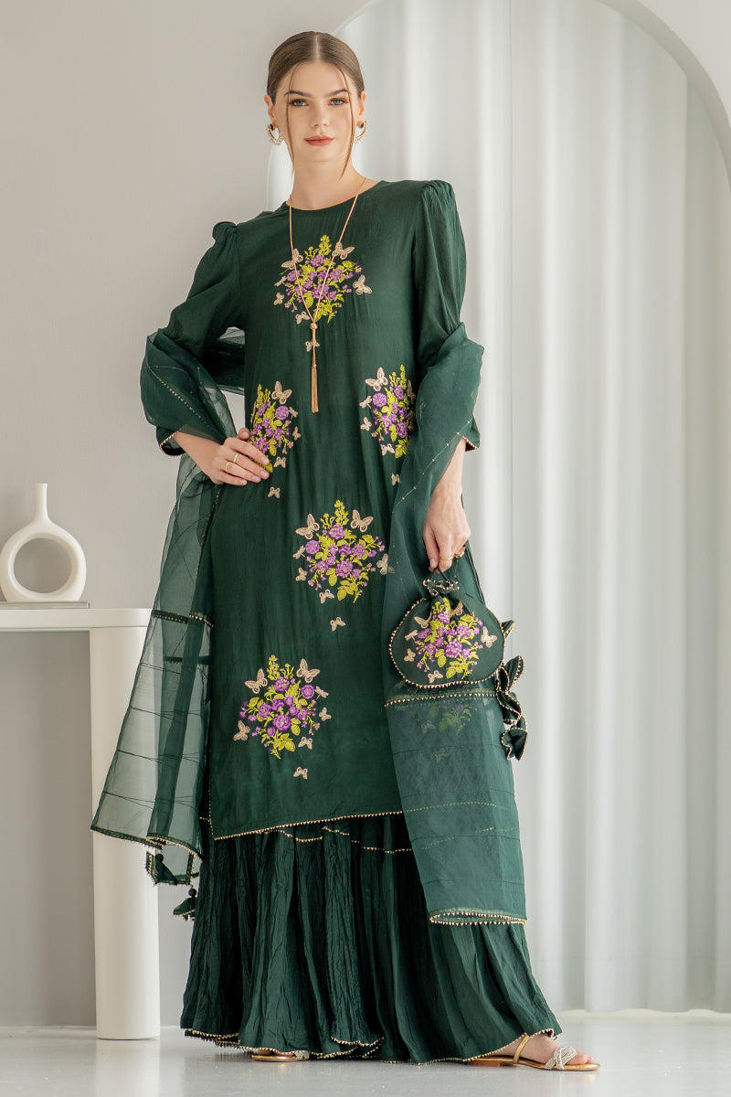 Ego | Diva Premium | EMERALD 3 PIECE - Khanumjan  Pakistani Clothes and Designer Dresses in UK, USA 