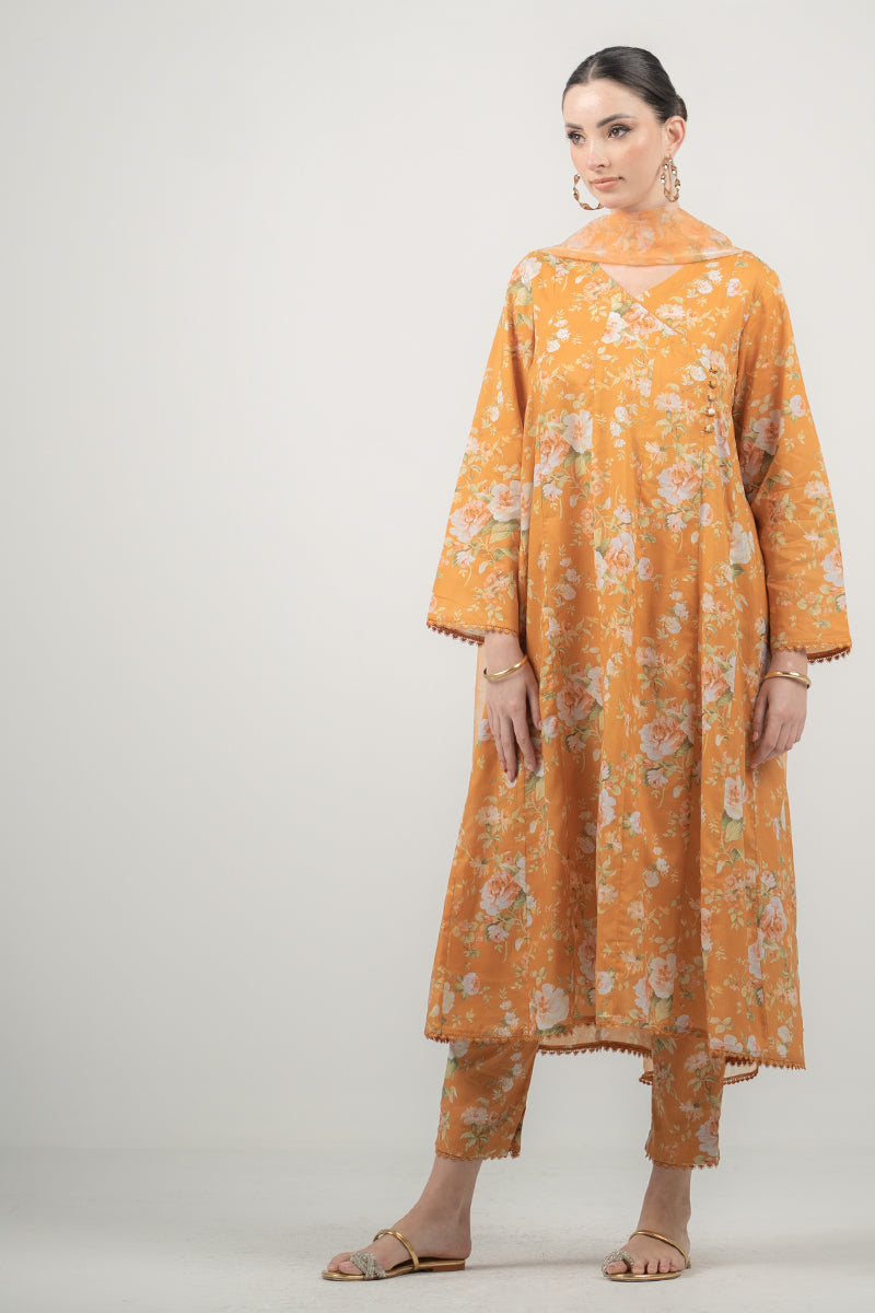 Ego | Eid Edit | APRICOT 3 PIECE - Khanumjan  Pakistani Clothes and Designer Dresses in UK, USA 