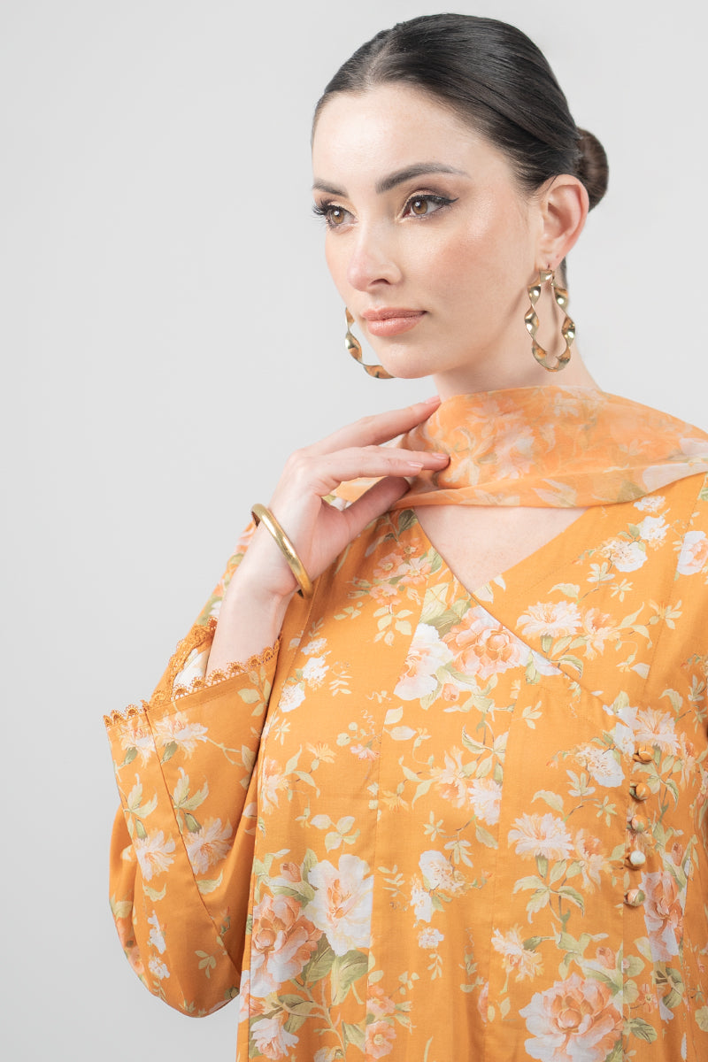 Ego | Eid Edit | APRICOT 3 PIECE - Khanumjan  Pakistani Clothes and Designer Dresses in UK, USA 