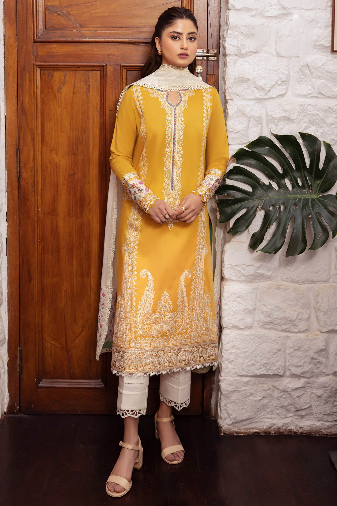 Zaha | Lawn 24 | FERYA (ZL24-06 A) - Khanumjan  Pakistani Clothes and Designer Dresses in UK, USA 
