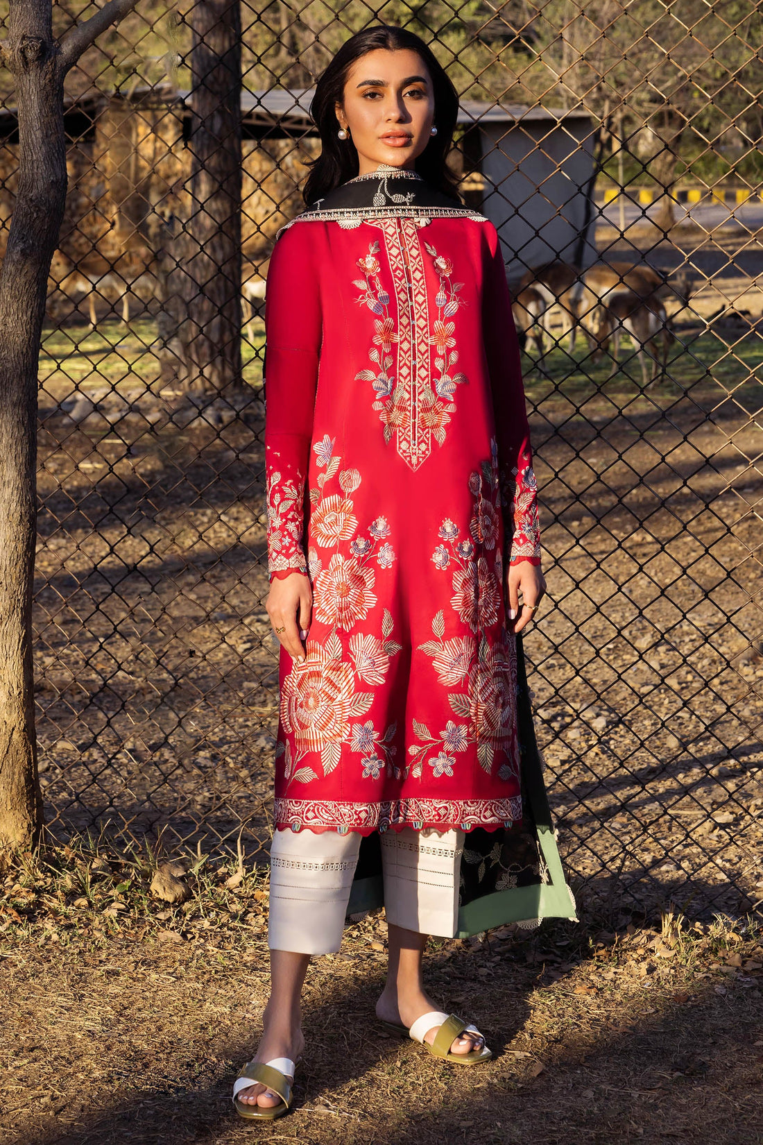 Zaha | Lawn 24 | GIZEM (ZL24-14 A) - Khanumjan  Pakistani Clothes and Designer Dresses in UK, USA 