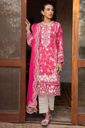 Zaha | Lawn 24 | LEYLA (ZL24-12 A) - Khanumjan  Pakistani Clothes and Designer Dresses in UK, USA 