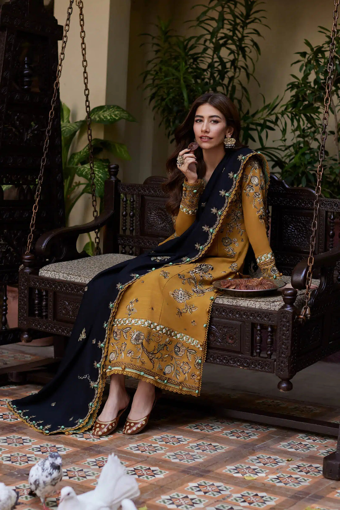 Zaha | Winter 23 | MELIHA (ZW23-11) - Khanumjan  Pakistani Clothes and Designer Dresses in UK, USA 