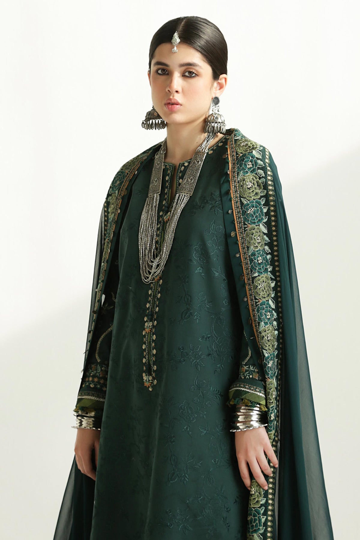 Zara Shahjahan | Luxury Lawn 24 | PARSA-9B - Khanumjan  Pakistani Clothes and Designer Dresses in UK, USA 