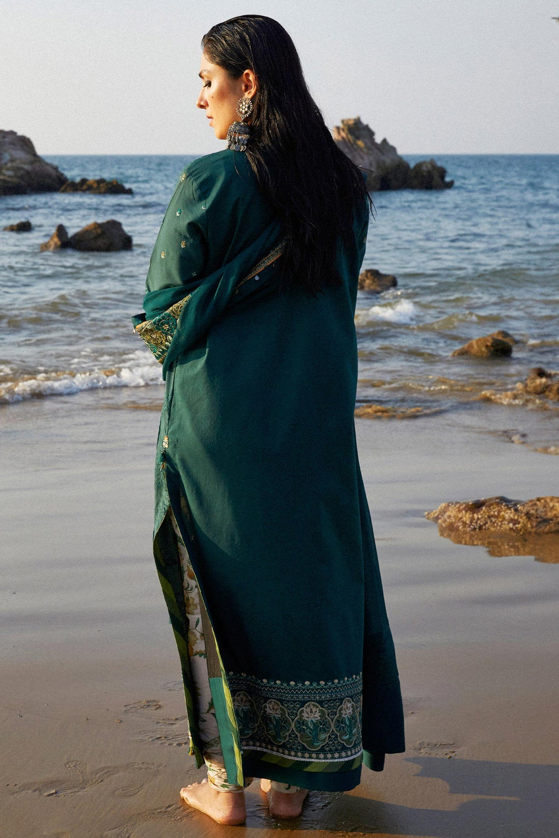 Zara Shahjahan | Luxury Lawn 24 | PARSA-9B - Khanumjan  Pakistani Clothes and Designer Dresses in UK, USA 