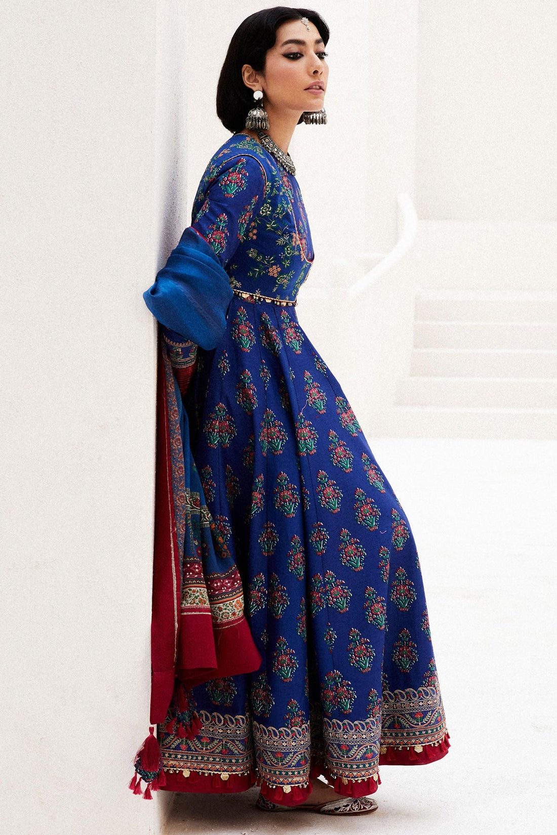 Zara Shahjahan | Luxury Lawn 24 | ANARKALI-11A - Khanumjan  Pakistani Clothes and Designer Dresses in UK, USA 