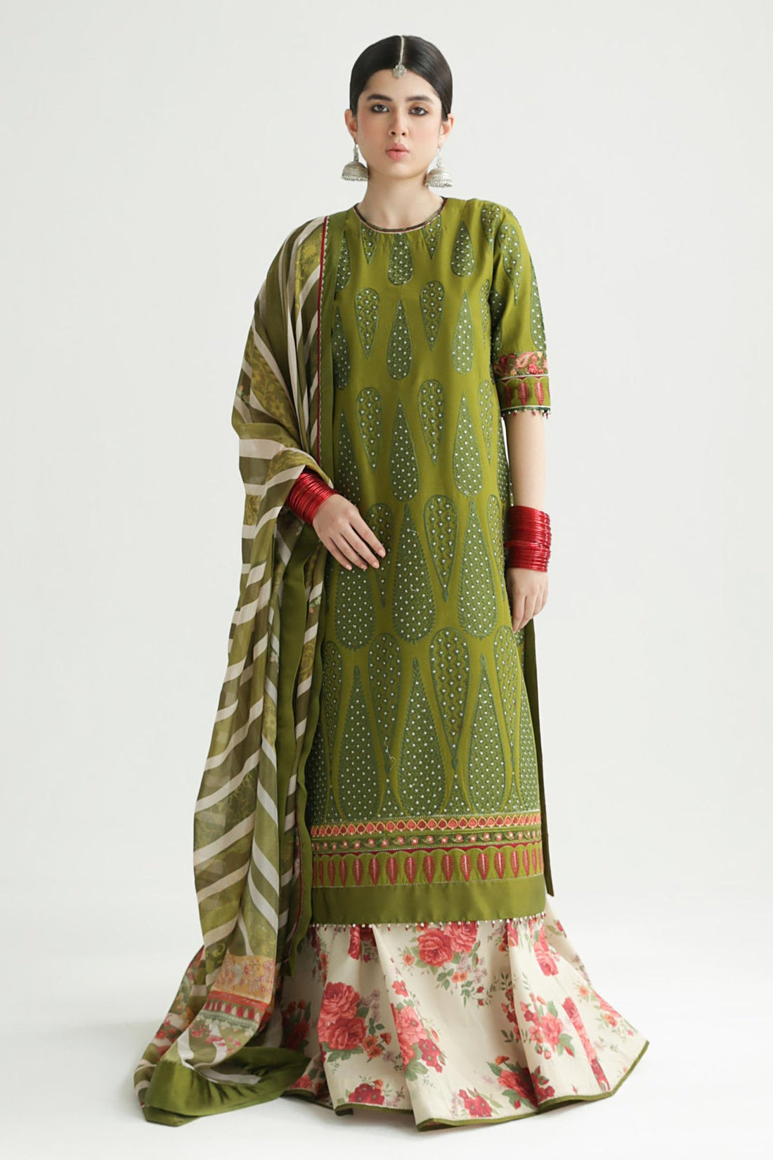 Zara Shahjahan | Luxury Lawn 24 | AAINA-8B - Khanumjan  Pakistani Clothes and Designer Dresses in UK, USA 