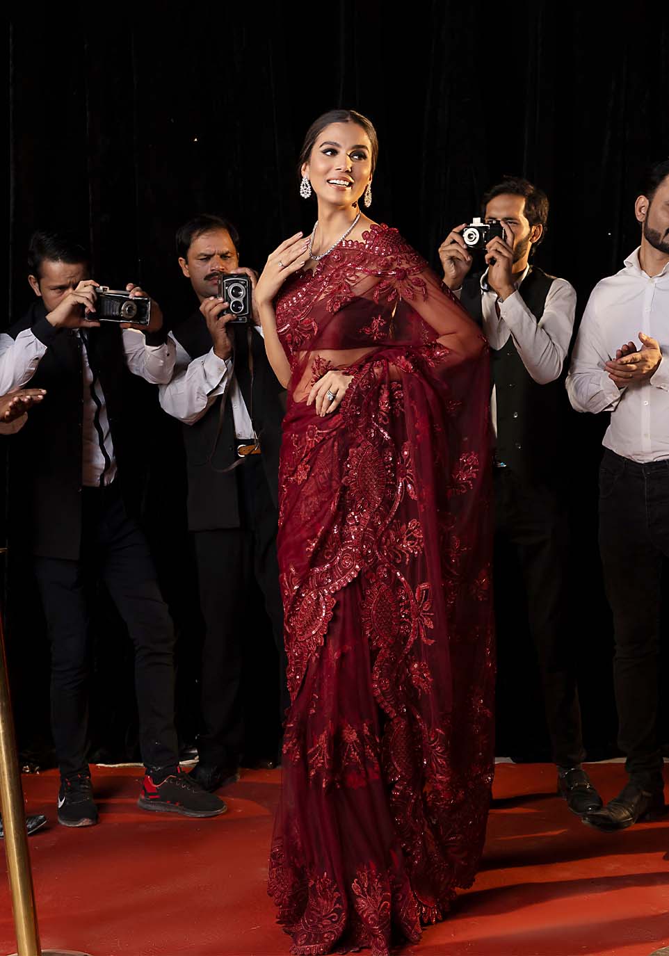 Zarqash | Bling Series | GARNET - Khanumjan  Pakistani Clothes and Designer Dresses in UK, USA 