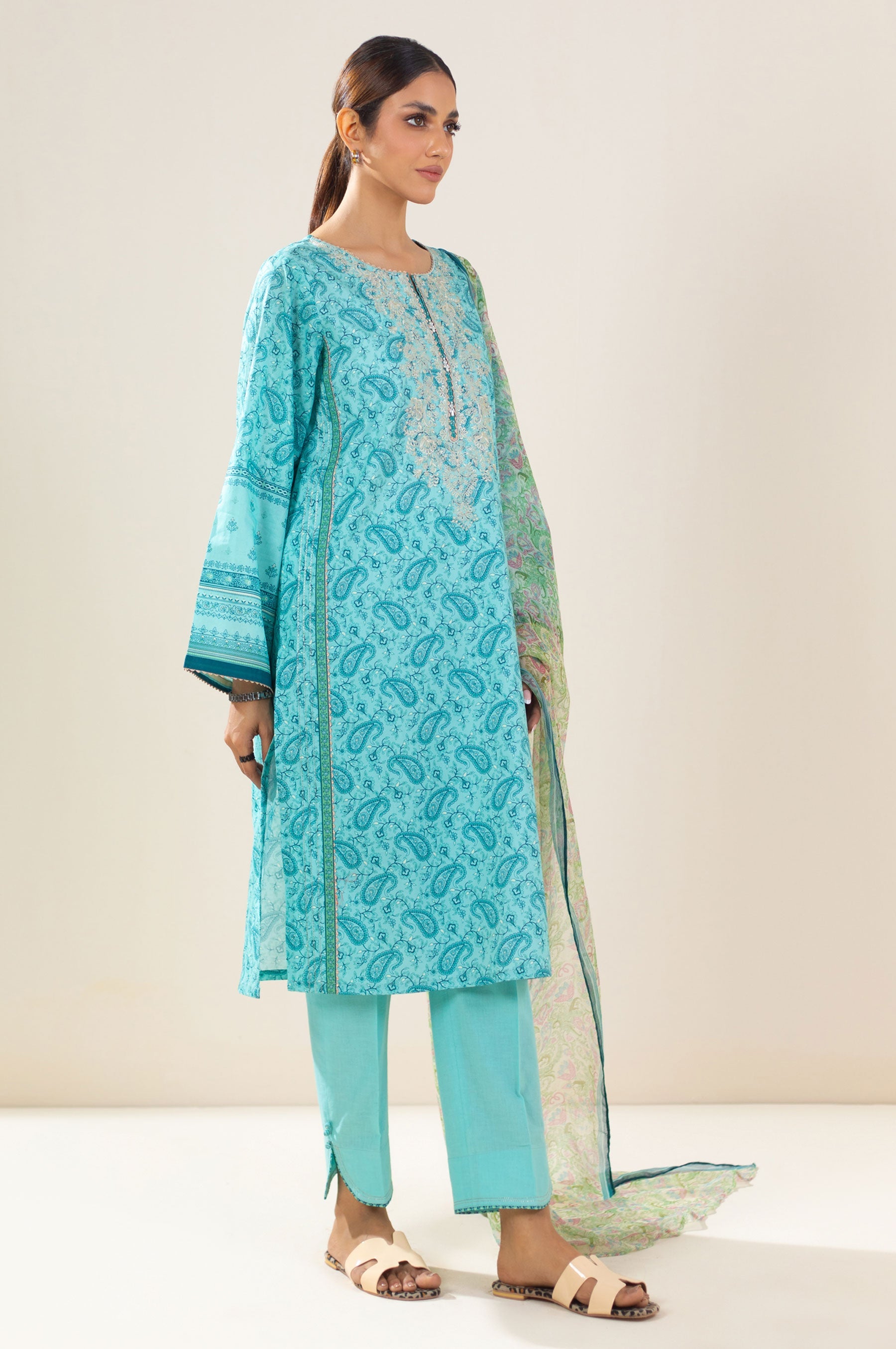 Zeen | Summer Collection 24 | 34212 - Khanumjan  Pakistani Clothes and Designer Dresses in UK, USA 