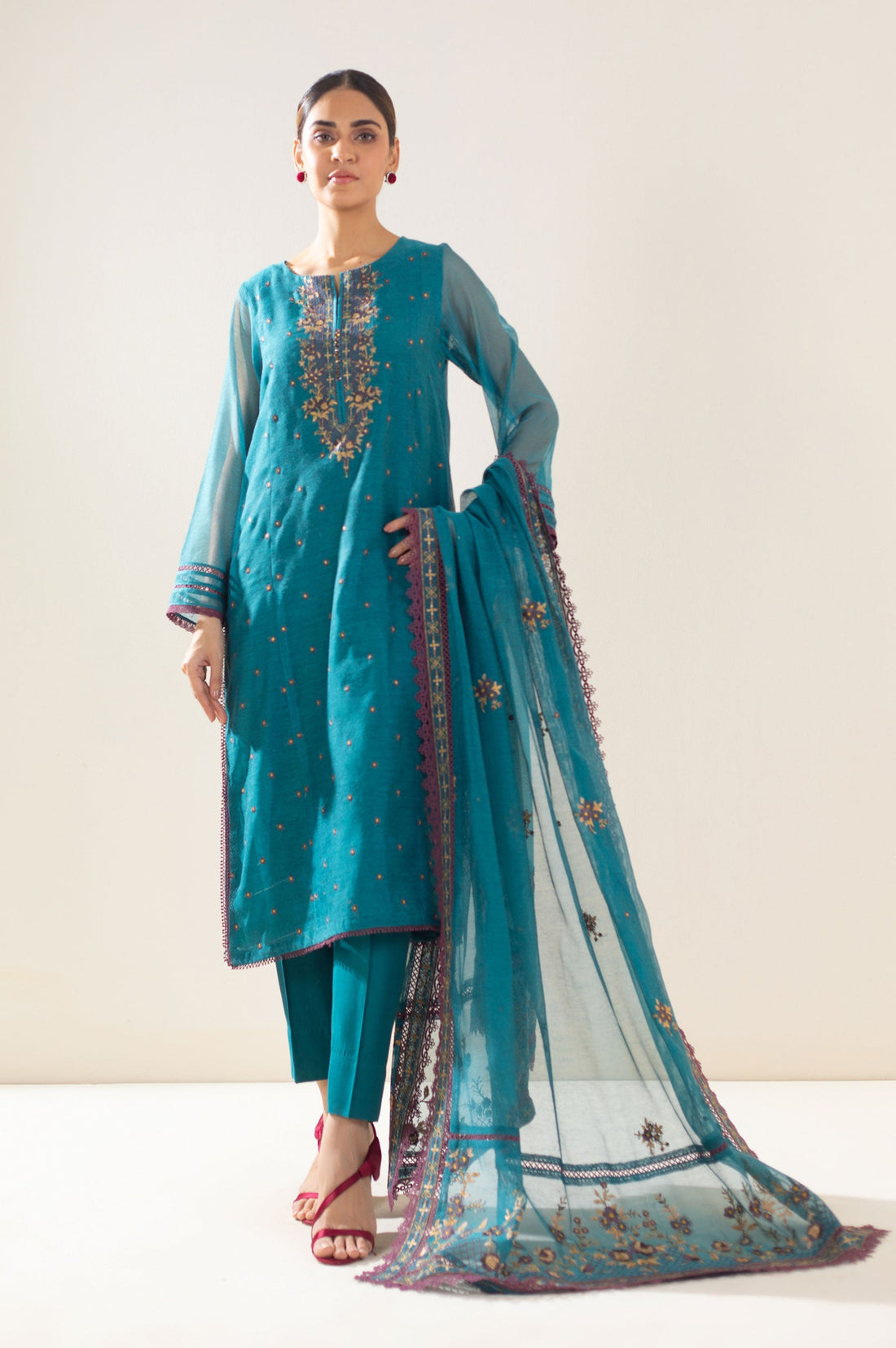 Zeen | Summer Collection 24 | 33248 - Khanumjan  Pakistani Clothes and Designer Dresses in UK, USA 