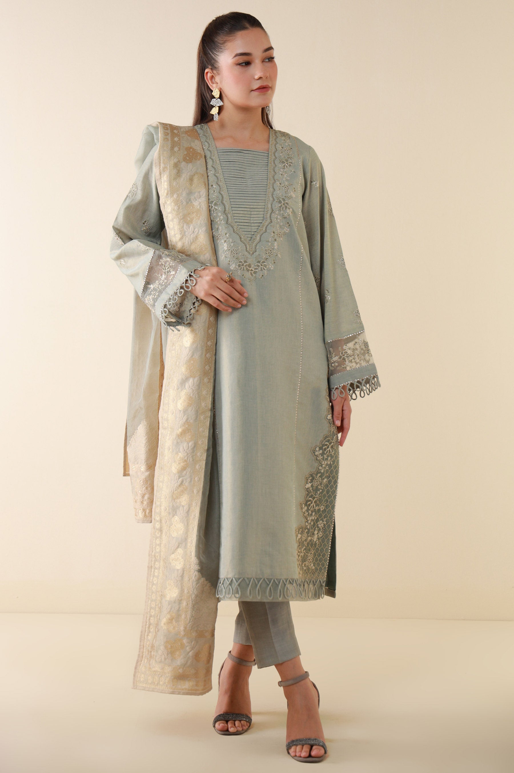 Zeen | Summer Collection 24 | 34111 - Khanumjan  Pakistani Clothes and Designer Dresses in UK, USA 