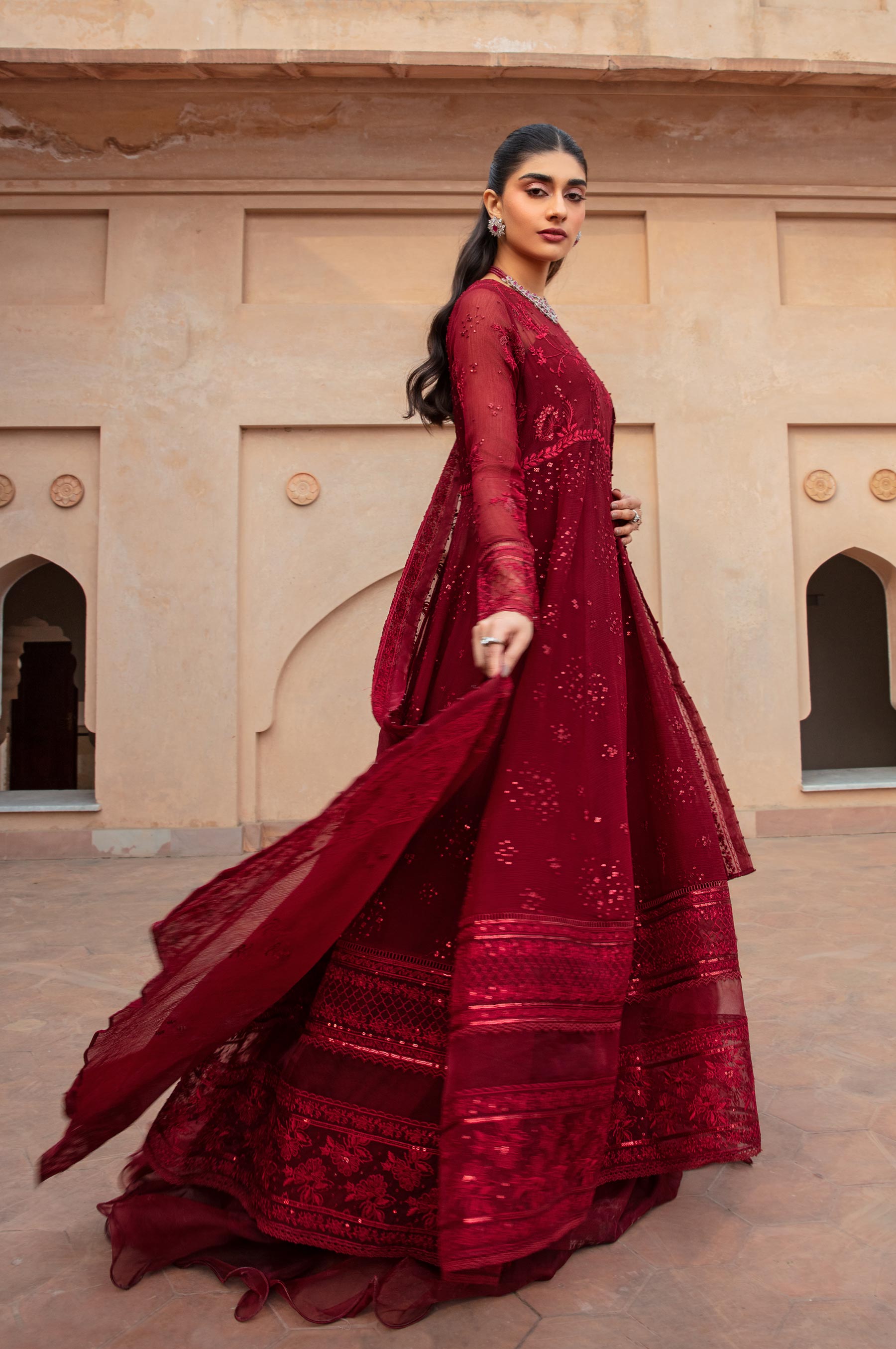 Zeen | Azalea Collection | Merlot - Khanumjan  Pakistani Clothes and Designer Dresses in UK, USA 